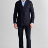 AIR Double Breasted Blazer // Navy