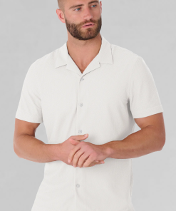 AIR Resort Shirt Solid // White