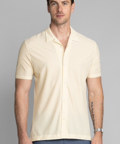 AIR Resort Shirt Solid // Ecru