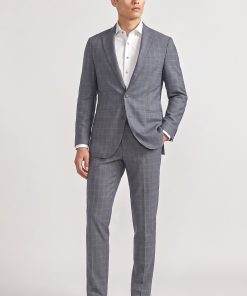 AIR Blazer | Grey Heather Plaid