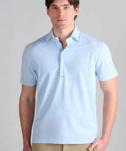 Event Polo Solid // Powder Blue