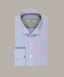 Leader Non-Iron Windowpane // Red Blue