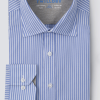 Leader Non-Iron Stripe // Mini Blue
