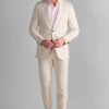 Performance Linen Blazer // Bone