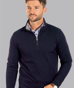 Performance Quarter Zip // Navy