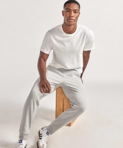 Waffle-Knit Jogger | Light Grey