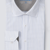 Leader Non-Iron Stripe // Thick White